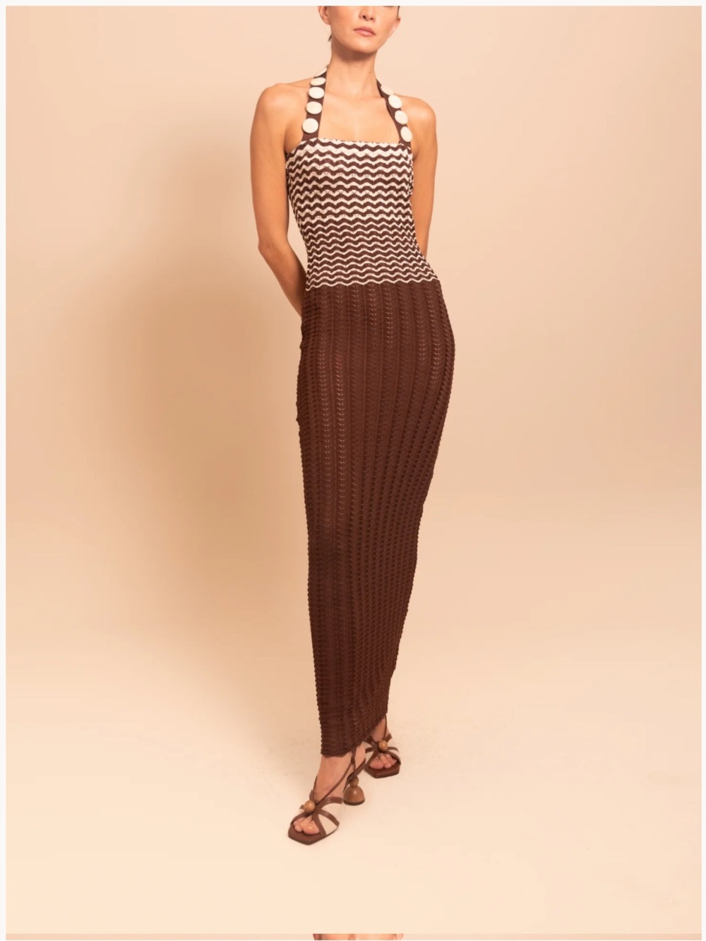 Azulu Neriah Dress Espresso